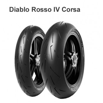 Мотошины 160/60 R17 66W TL R Pirelli Rosso 4 Corsa